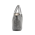 GOYARD SAINT LOUIS PM TOTE BAG GOYARDLINE CANVAS GREY SHW