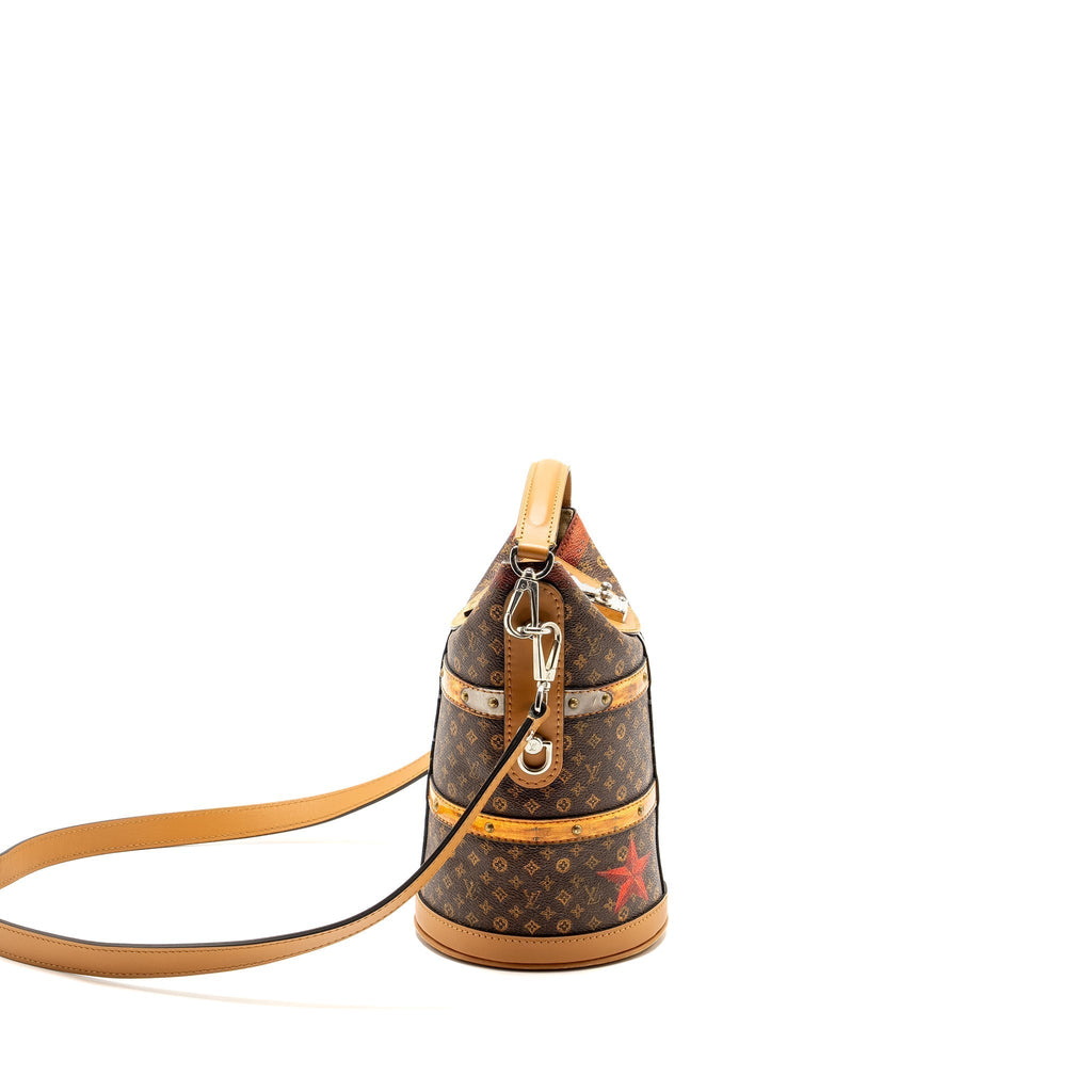 LOUIS VUITTON DUFFLE BAG LIMITED EDITION MONOGRAM CANVAS MULTICOLOUR SHW