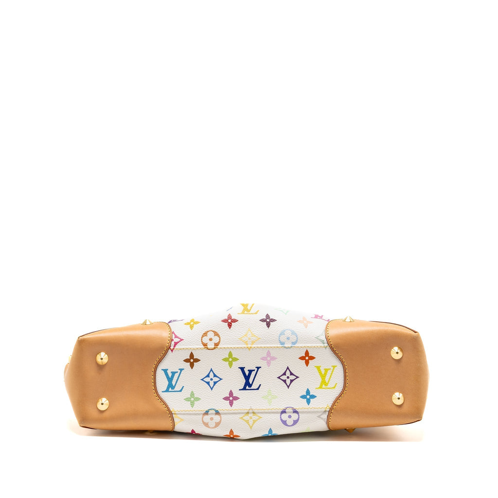 LOUIS VUITTON JUDY PM MONOGRAM CANVAS WHITE/MULTICOLOUR GHW