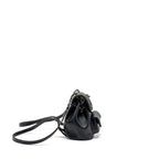 CHANEL MINI DUMA BACKPACK LAMBSKIN BLACK LGHW (MICROCHIP)