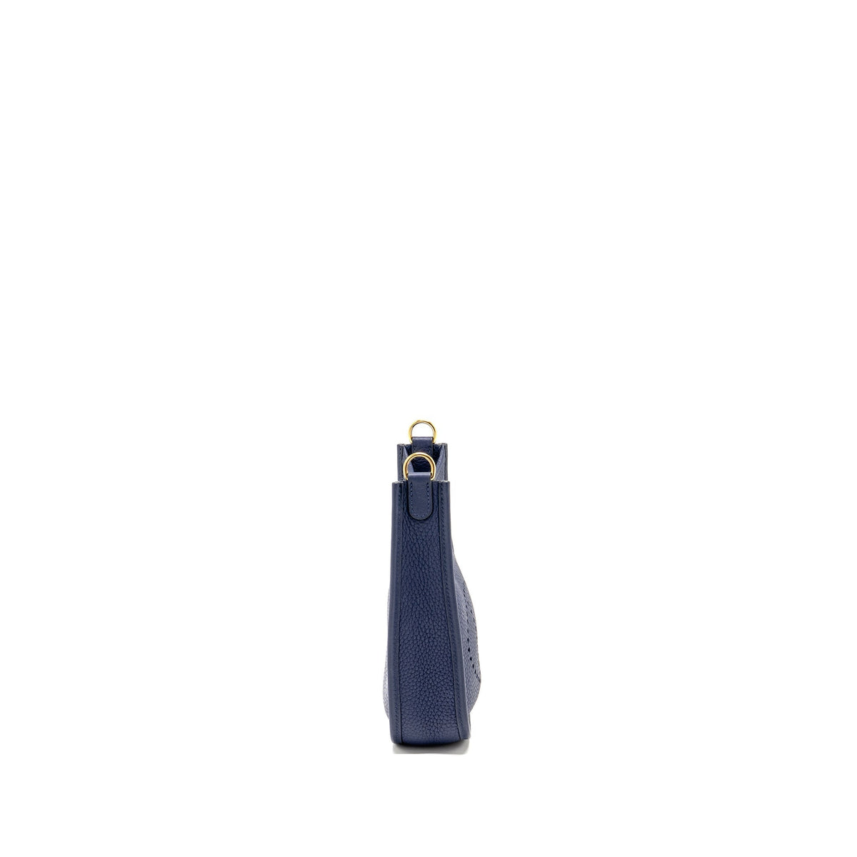 HERMES MINI EVELYNE CLEMENCE BLUE GHW