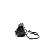 CHANEL MINI DUMA BACKPACK LAMBSKIN BLACK LGHW (MICROCHIP)