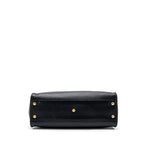 FENDI MEDIUM PEEKABOO BAG LEATHER BLACK GHW