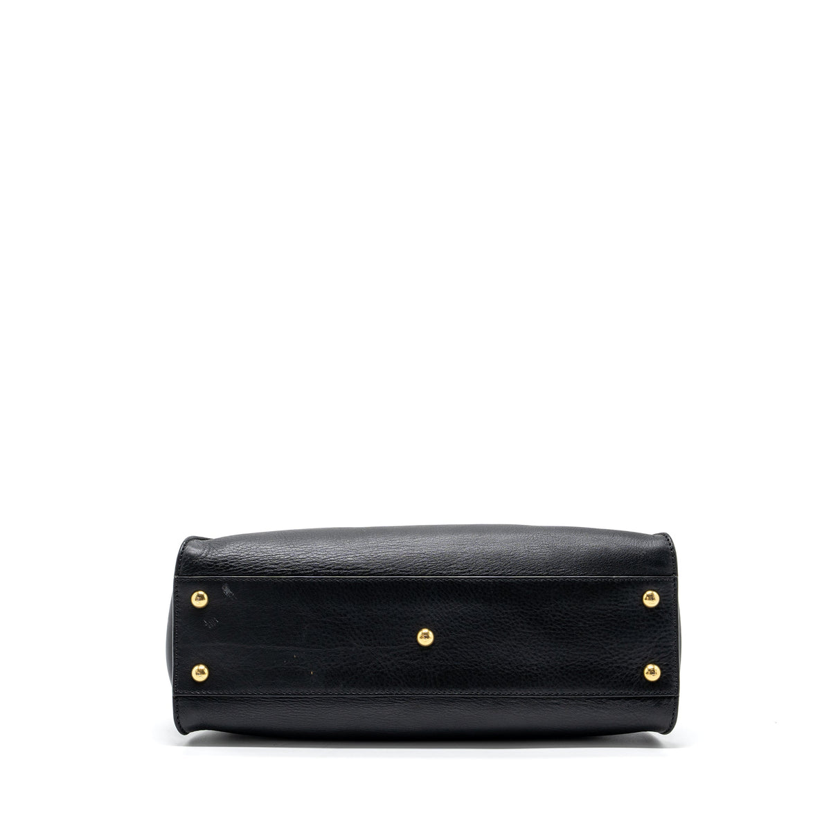 FENDI MEDIUM PEEKABOO BAG LEATHER BLACK GHW
