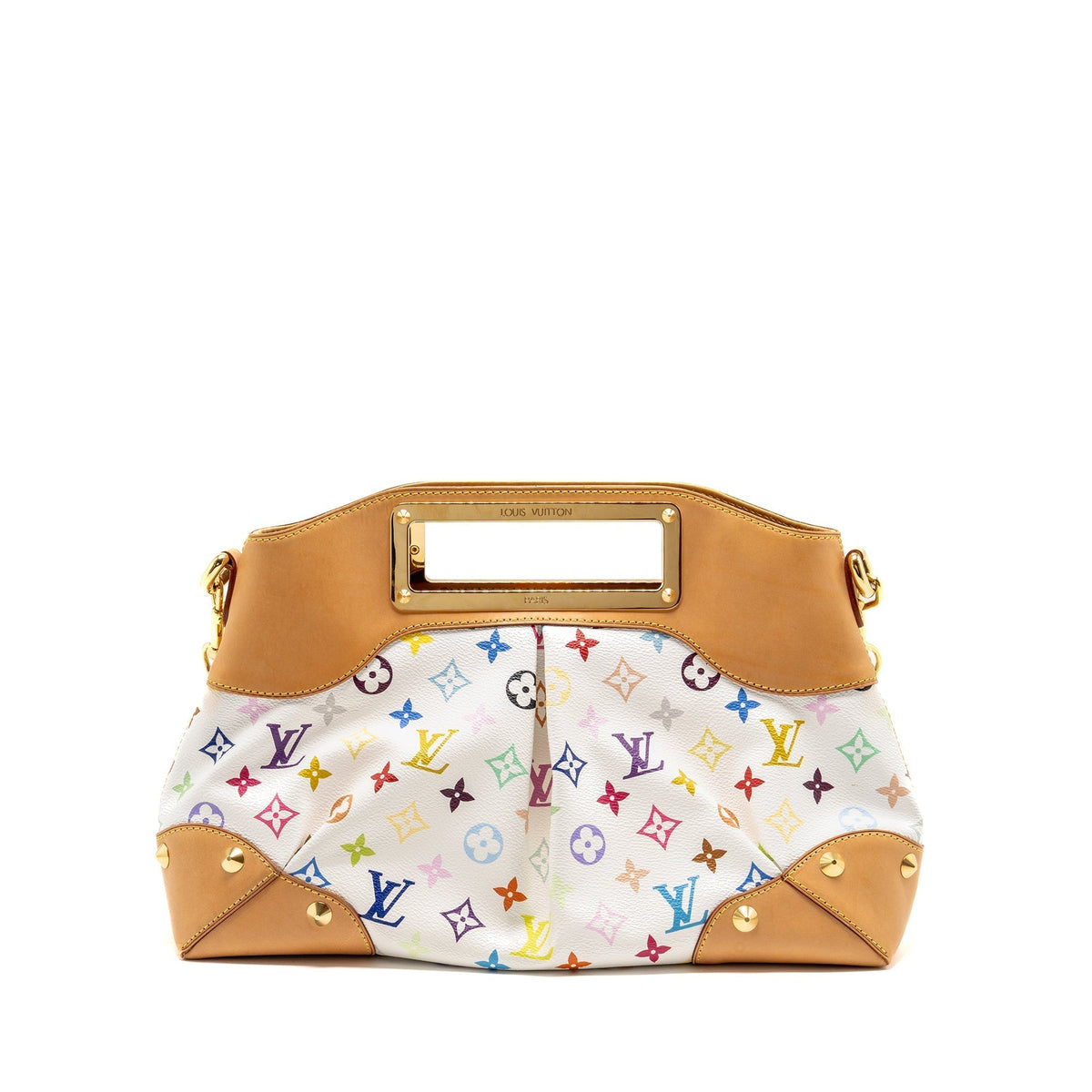 LOUIS VUITTON JUDY PM MONOGRAM CANVAS WHITE/MULTICOLOUR GHW