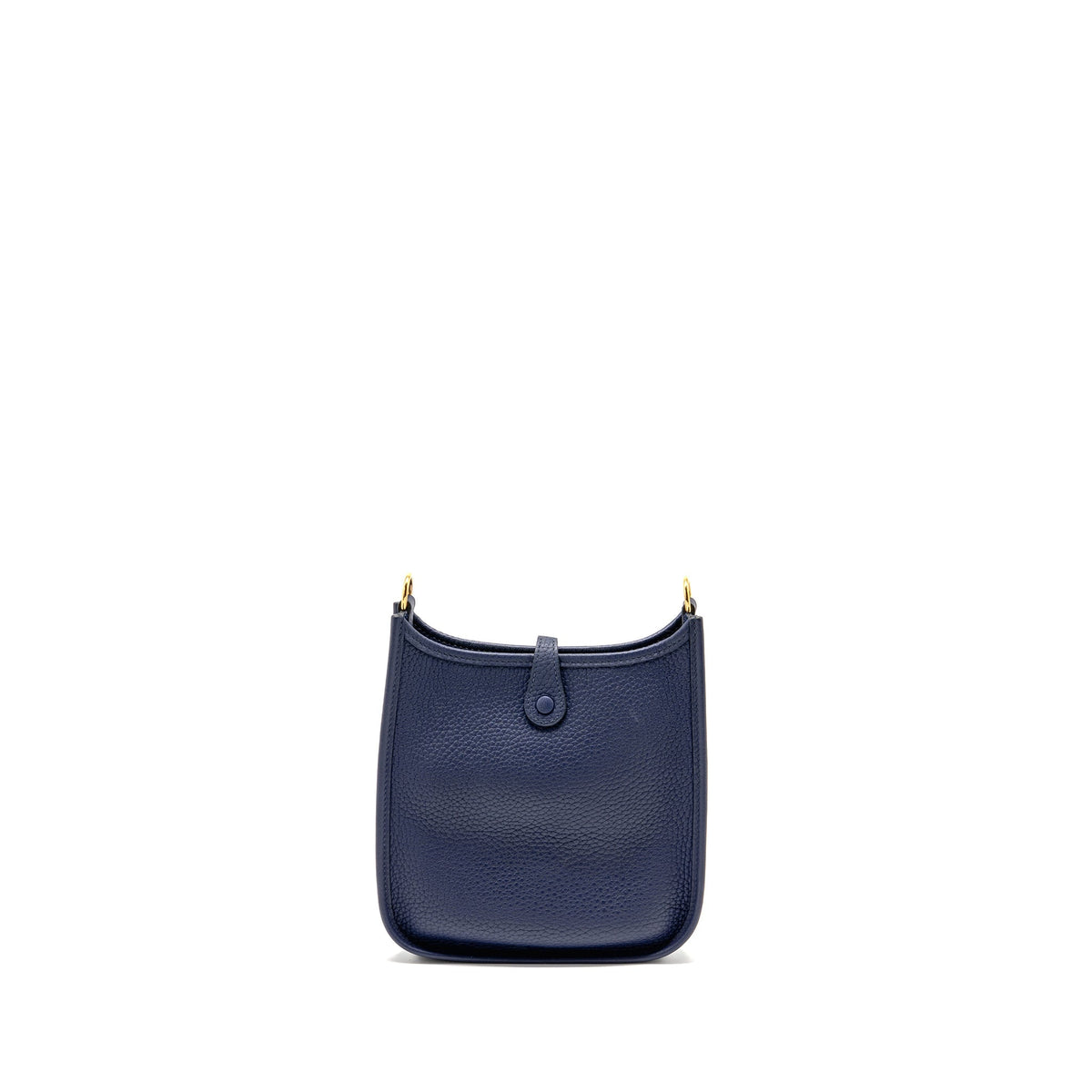 HERMES MINI EVELYNE CLEMENCE BLUE GHW