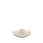 PRADA TRIANGLE SHOULDER BAG LEATHER WHITE SHW