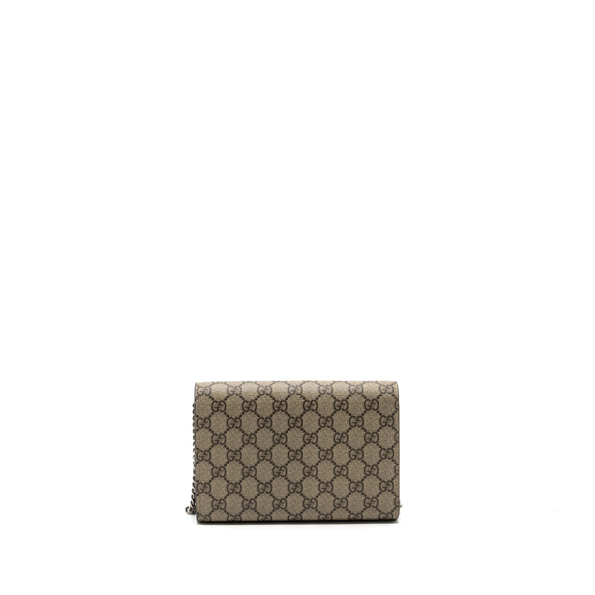 GUCCI DIONYSUS WALLET ON CHAIN GG SUPREME CANVAS / LEATHER BEIGE SHW