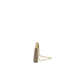 LOUIS VUITTON EASY POUCH ON STRAP MONOGRAM EMPREINETE GREY GHW