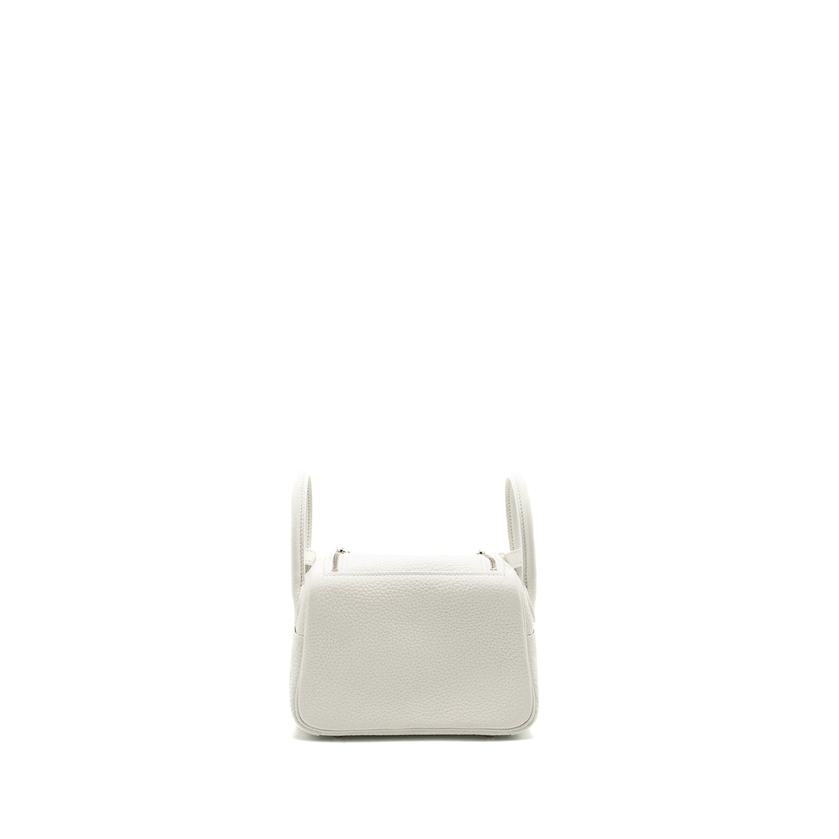 HERMES MINI LINDY CLEMENCE NEW WHITE SHW