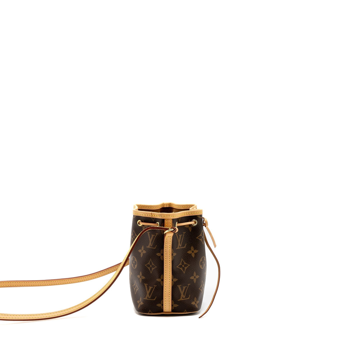 LOUIS VUITTON NANO NOE MONOGRAM CANVAS GHW