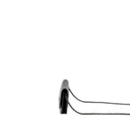 CHANEL 2.55 REISSUE WALLET ON CHAIN CALFSKIN BLACK RUTHENIUM HARDWARE