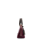LOUIS VUITTON ALMA BB VERNI MIROIR PATENT DARK PINK GHW