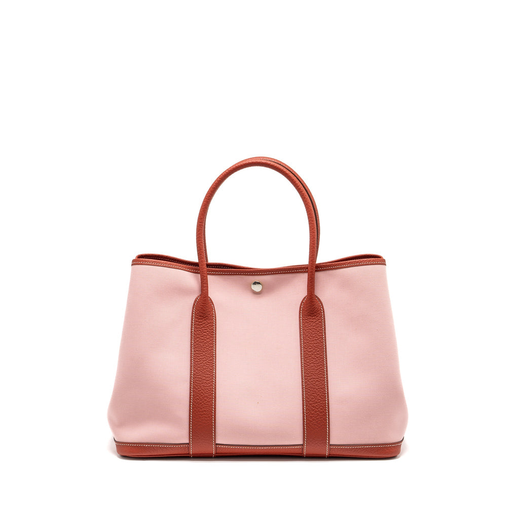 Hermes Garden Party 36 Canvas/Negonda Rose Sakura/rouge Duchesse SHW