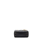 DIOR MY ABC DIOR SMALL LADY DIOR LAMBSKIN BLACK LGHW