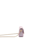 CHANEL MY PERFECT MINI SQUARE FLAP BAG CAVIAR PINK GHW (MICROCHIP)