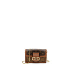 LOUIS VUITTON DAUPHINE CHAIN WALLET MONOGRAM REVERSE CANVAS GHW
