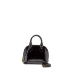 LOUIS VUITTON ALMA BB MONOGRAM PATENT AMARANTE PURPLE GHW
