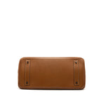 HERMES SHOULDER BIRKIN CLEMENCE GOLD SHW