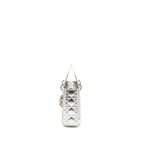 DIOR SMALL MY ABC LADY DIOR CANNAGE CALFSKIN METALLIC SILVER SHW
