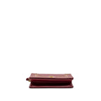 DIOR MEDIUM DIORAMA STUDDED LAMBSKIN RED GHW