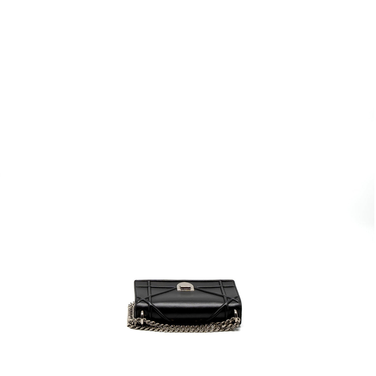 DIOR MINI DIORAMA BAG CALFSKIN BLACK SHW