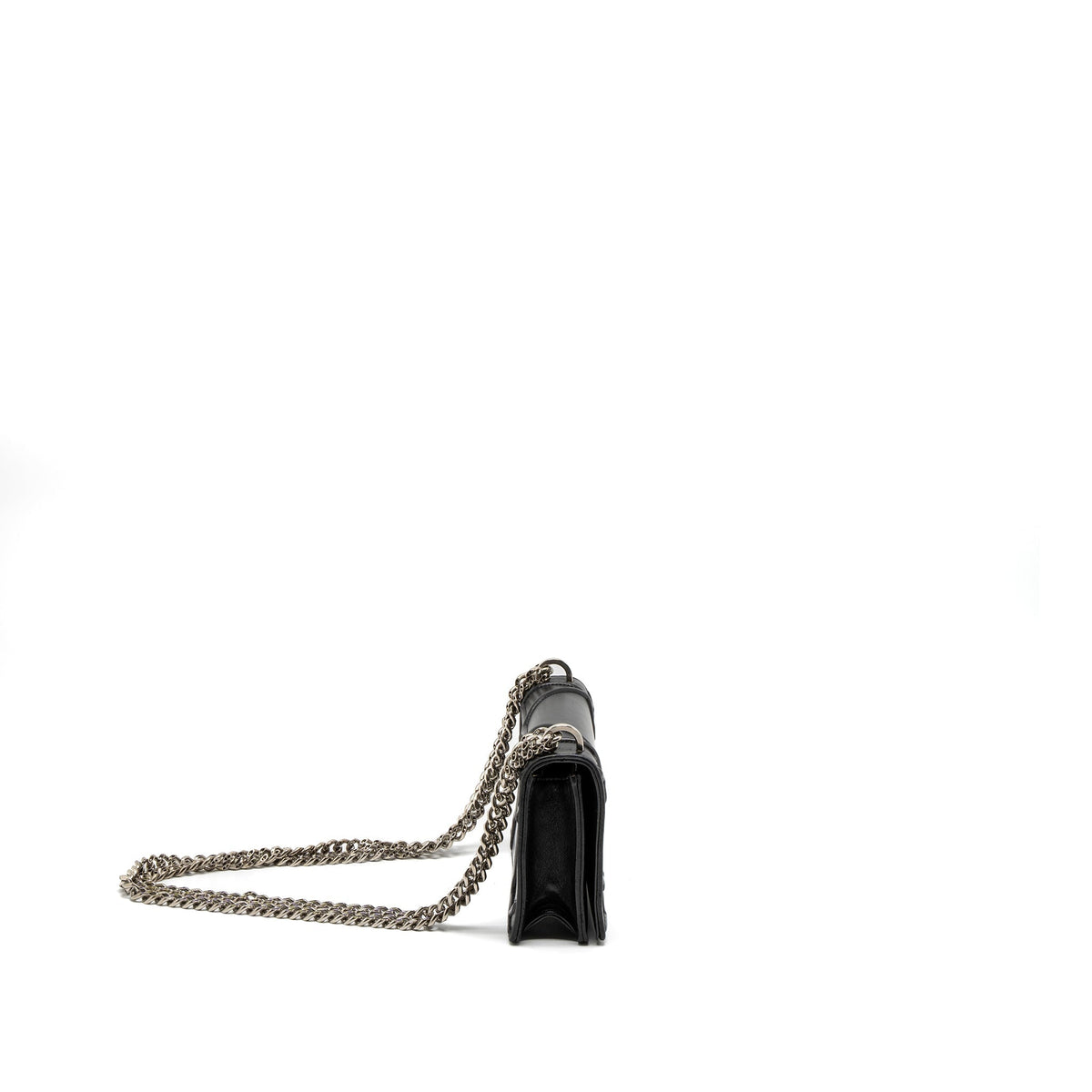 DIOR MINI DIORAMA BAG CALFSKIN BLACK SHW