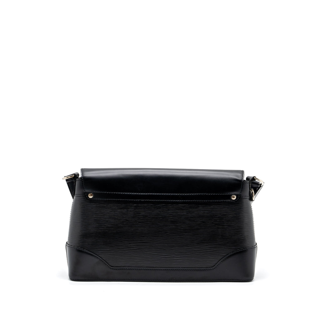 LOUIS VUITTON BAGATELLE PM EPI BLACK SHW