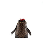 LOUIS VUITTON HAMPSTEAD TOTE BAG DAMIER EBENE GHW