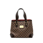 LOUIS VUITTON HAMPSTEAD TOTE BAG DAMIER EBENE GHW
