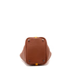 Hermes picotin 18 lock bag clemence cuive / jaune D’or SHW