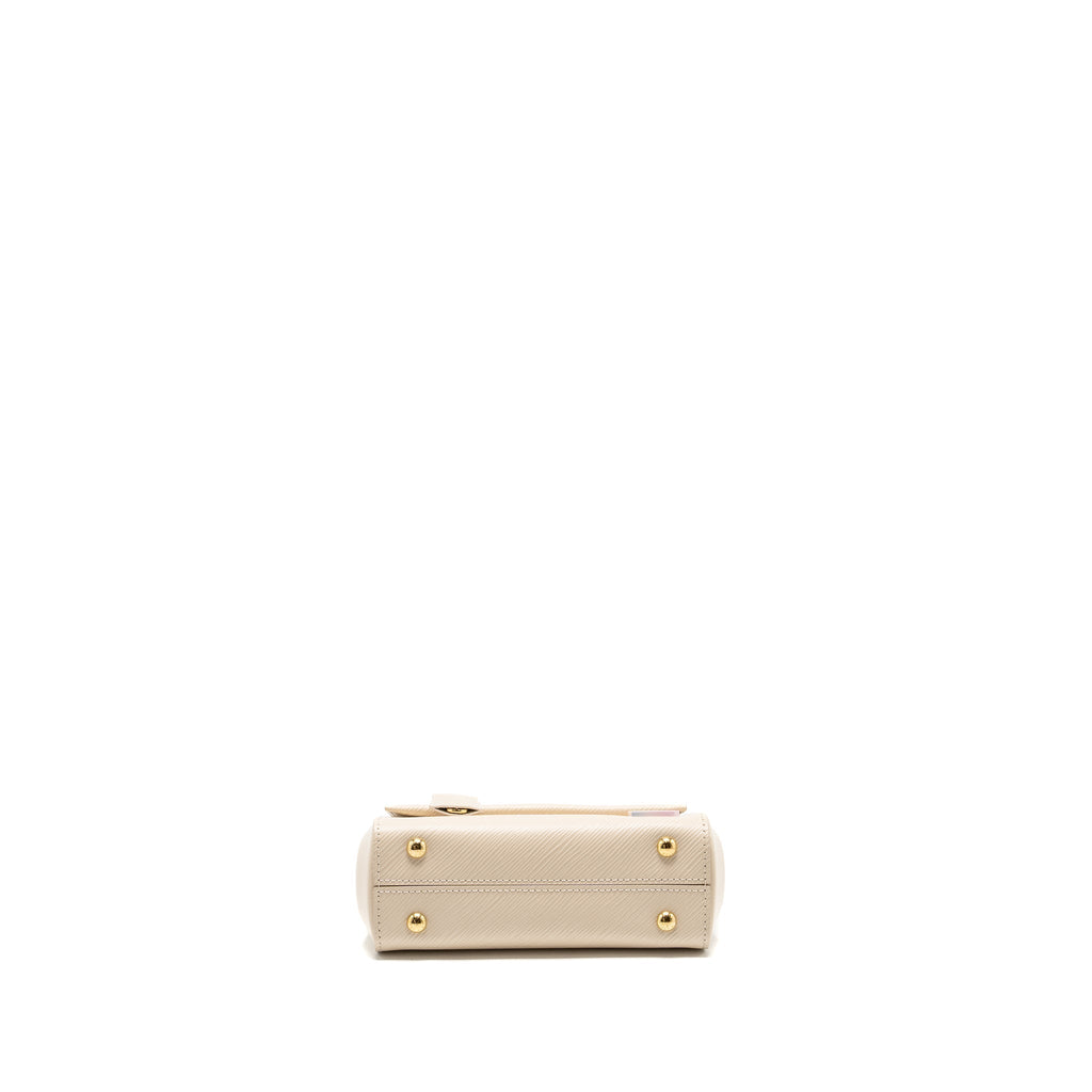 LOUIS VUITTON CLUNNY MINI EPI CREAM WHITE/MULTICOLOUR STRAP SHW