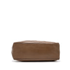 GUCCI DISCO TOTE BAG CALFSKIN BROWN LGHW