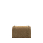 GUCCI DIONYSUS SHOULDER BAG SUEDE LEATHER LIGHT BROWN SHW
