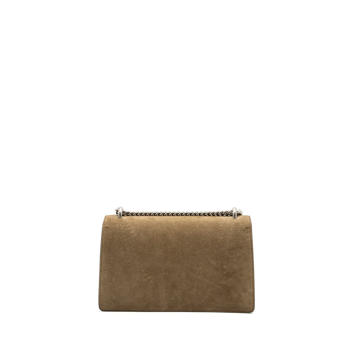 GUCCI DIONYSUS SHOULDER BAG SUEDE LEATHER LIGHT BROWN SHW