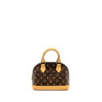 LOUIS VUITTON ALMA BB MONOGRAM CANVAS GHW