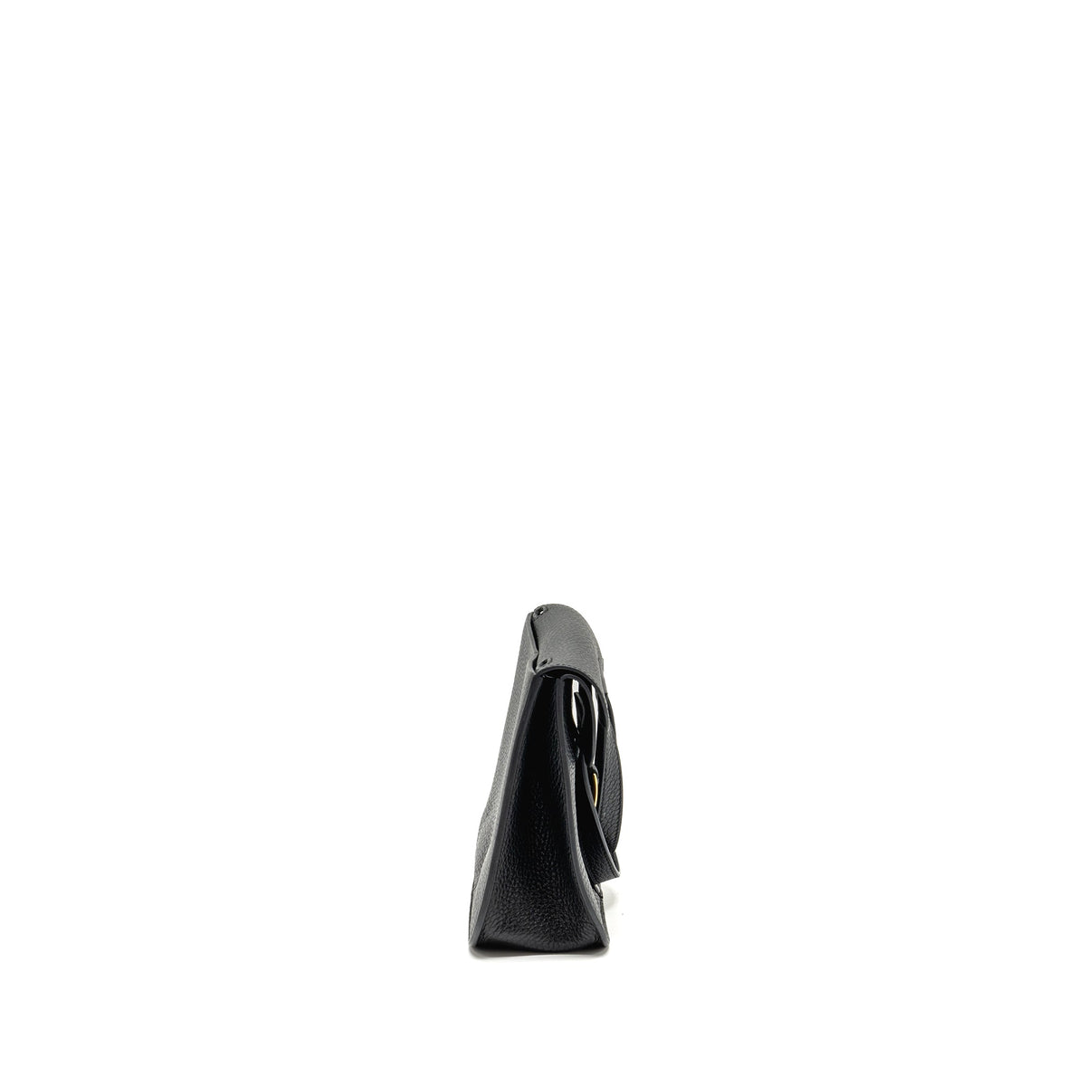 Hermes Halzan 25 Clemence Black GHW