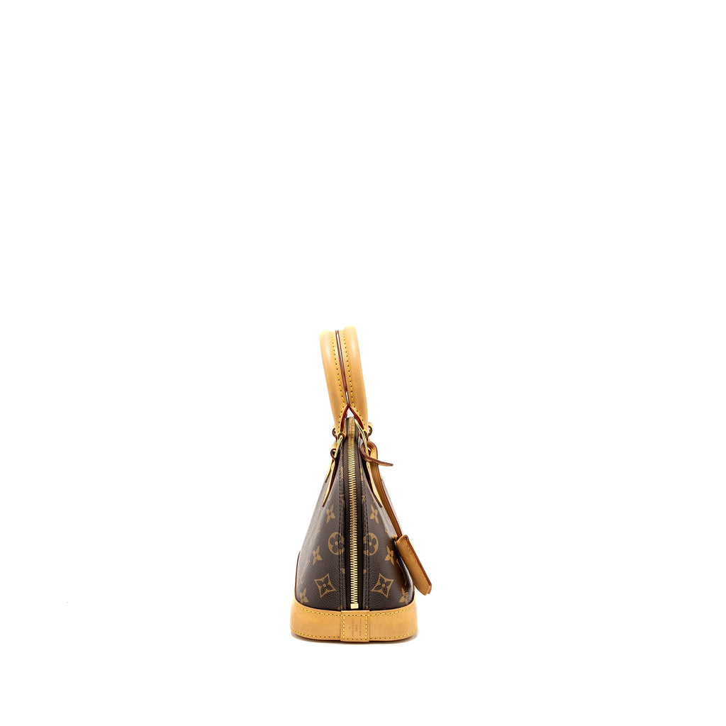 LOUIS VUITTON ALMA BB MONOGRAM CANVAS GHW