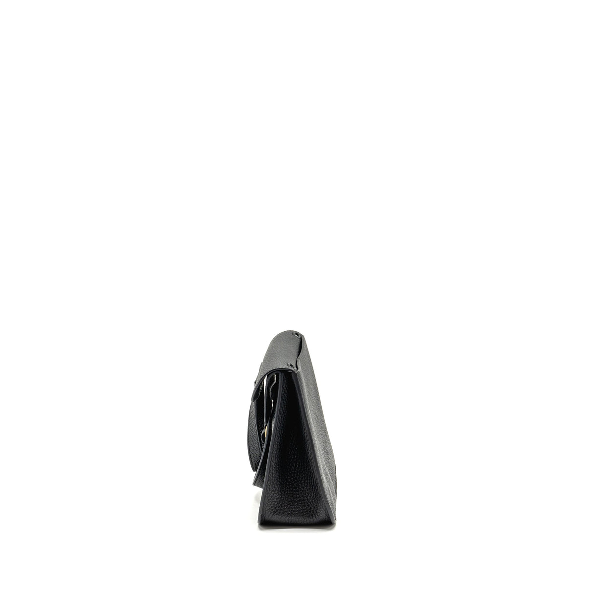 Hermes Halzan 25 Clemence Black GHW