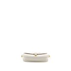 DIOR BOBBY EAST-WEST BAG BOX CALFSKIN WHITE GHW