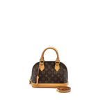LOUIS VUITTON ALMA BB MONOGRAM CANVAS GHW