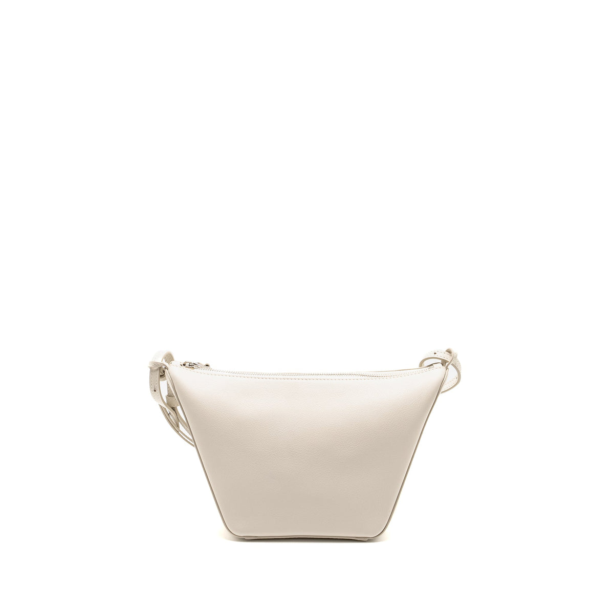 LOEWE MINI HAMMOCK HOBO CLASSIC CALFSKIN WHITE SHW