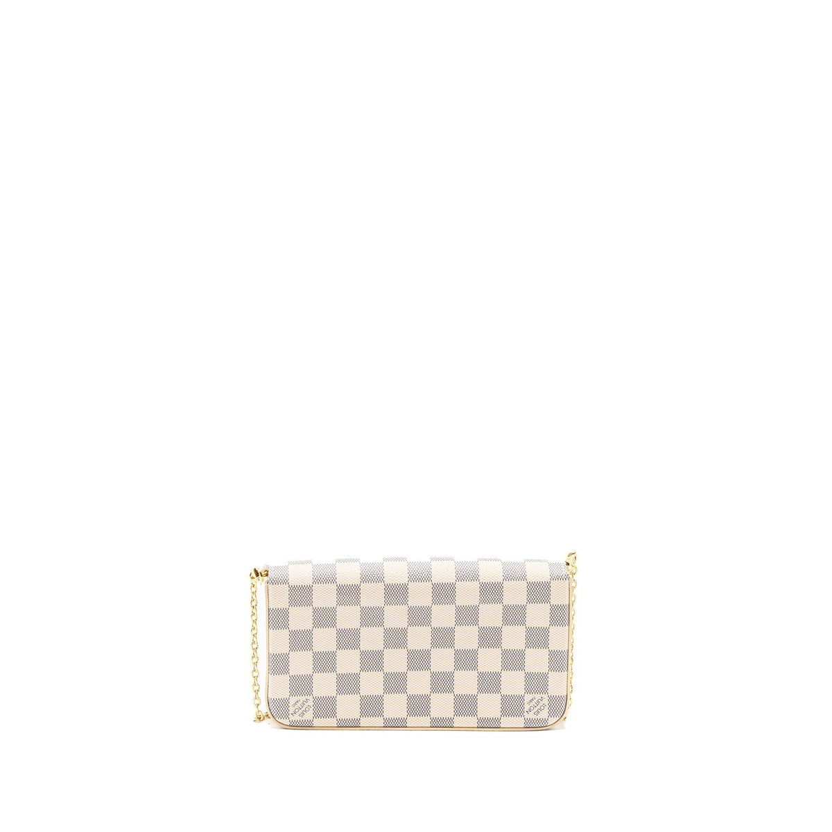 LOUIS VUITTON FELICIE POCHETTE DAMIER AZUR CANVAS GHW