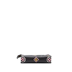 LOUIS VUITTON WILD AT HEART TOILETRY POCHETTE CANVAS BLACK / WHITE/ PINK GHW