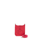 Hermes Mini Evelyne clemence rose extreme SHW