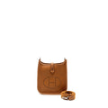 Hermes mini Evelyne Clemence Gold SHW