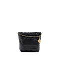 CHANEL MINI 22 BAG CAVIAR BLACK GHW (MICROCHIP)