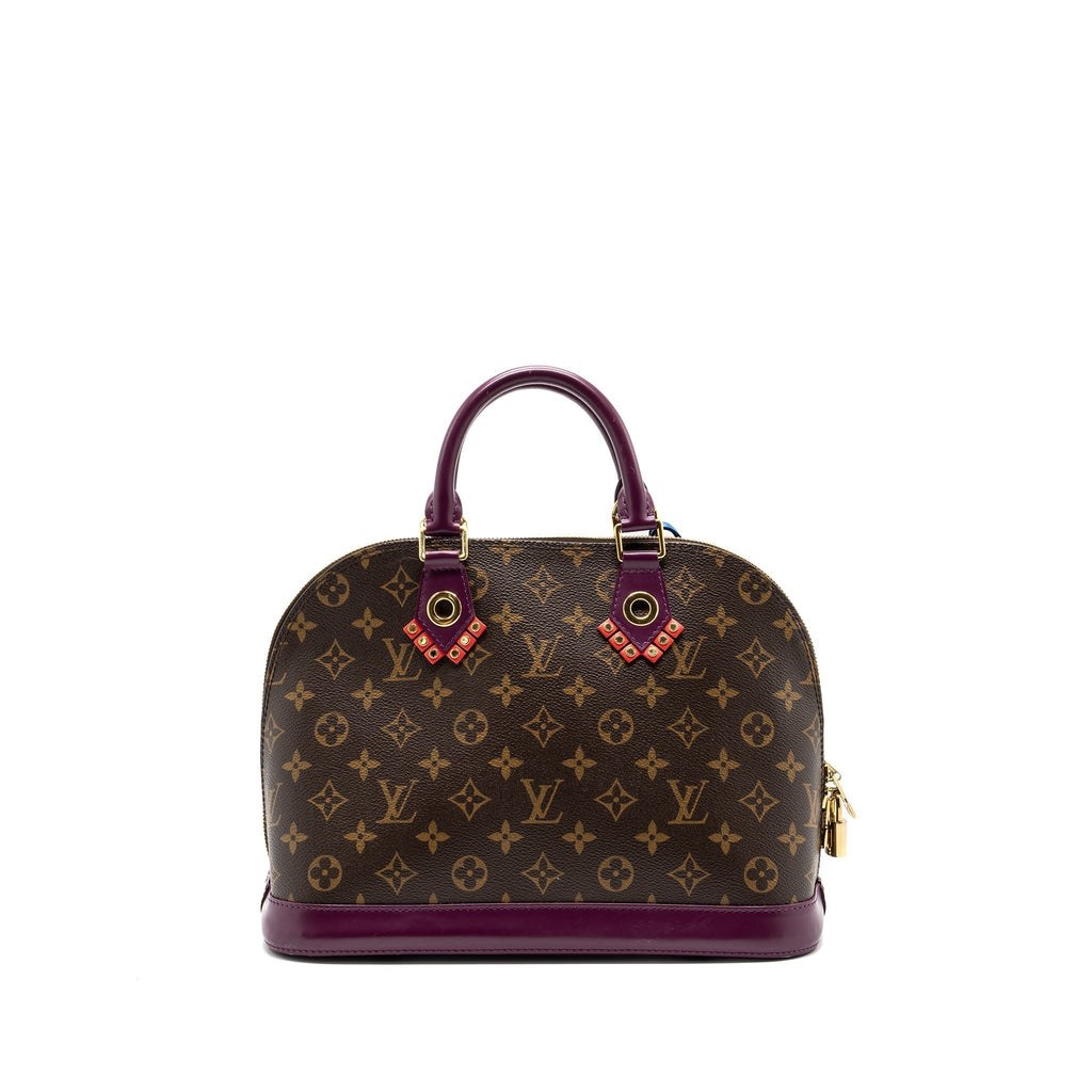 LOUIS VUITTON ALMA PM LIMITED EDITION MONOGRAM CANVAS GHW
