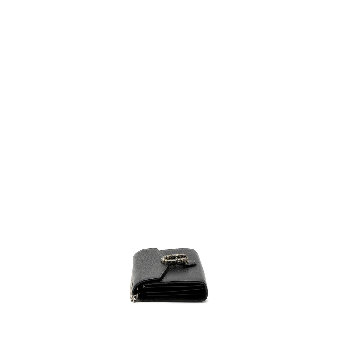 GUCCI DIONYSUS MINI CHAIN BAG CALFSKIN BLACK SHW
