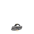 DIOR SADDLE BELT BAG BLUE DIOR OBLIQUE JACQUARD GHW